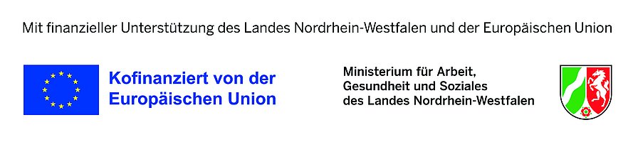 Förderlogos des MAGS und der EU